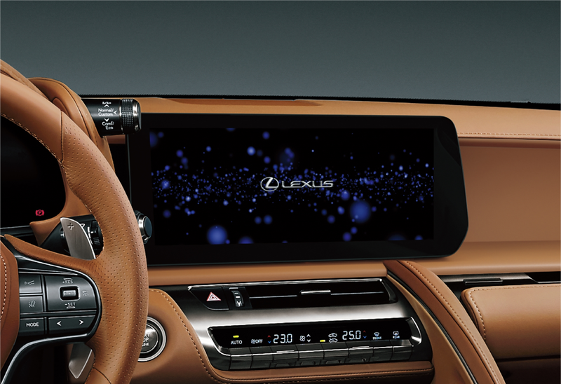2024年式LC車系全面升級整合多功能資訊的12.3吋觸控式螢幕，並標配360度...