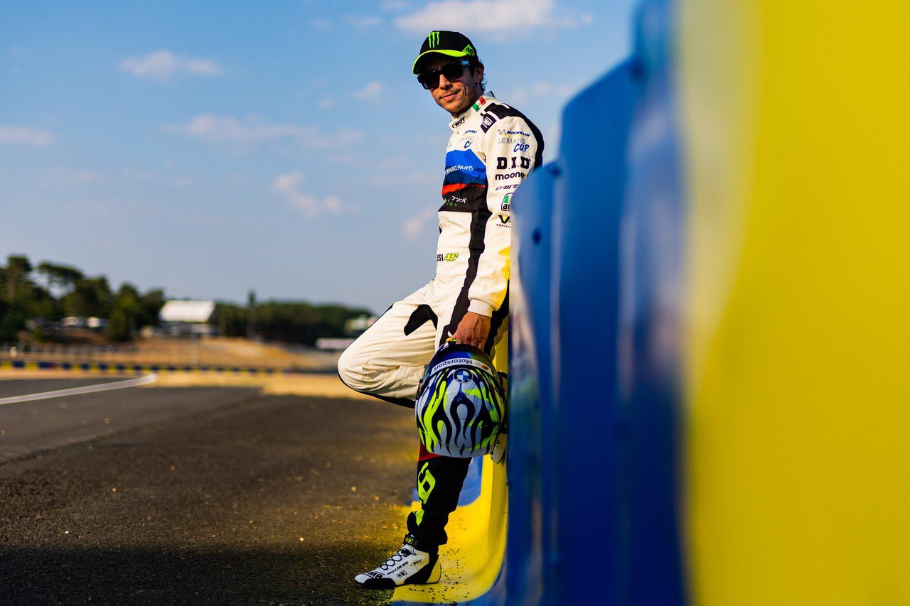 Valentino Rossi近年來一直在四輪賽車界努力。 圖／WRT - W Racing Team