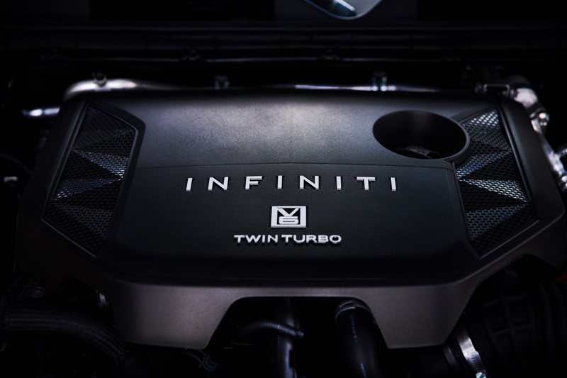 全新的VR35DDTT引擎動力為450 hp/71.2 kg-m。  圖／Infiniti
